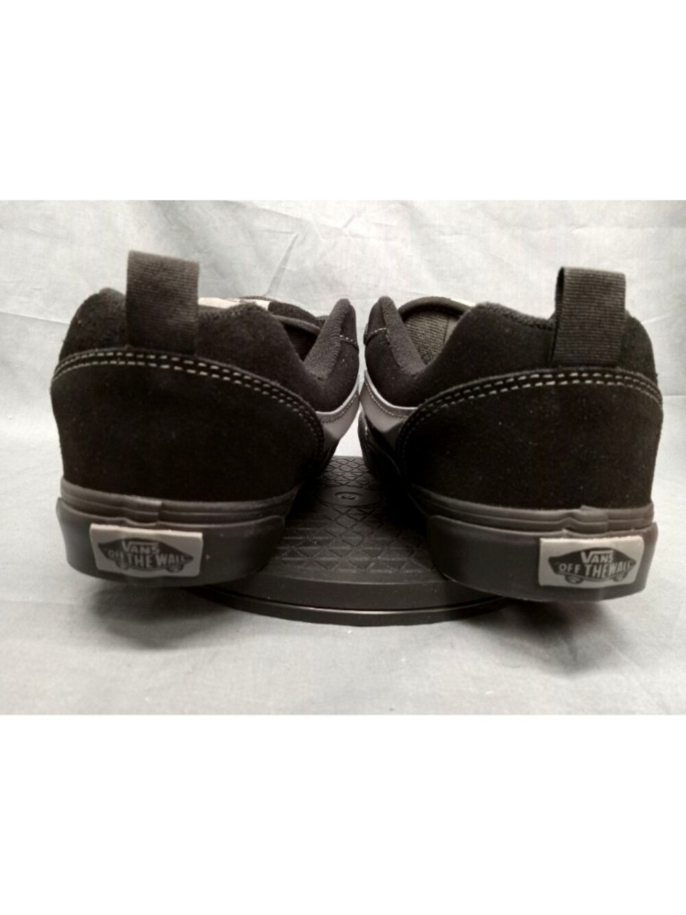 Vans Boys Knu School Sneakers Black Grey Pewter Boys Size 6.5 NEW IN BOX! - Picture 7 of 13